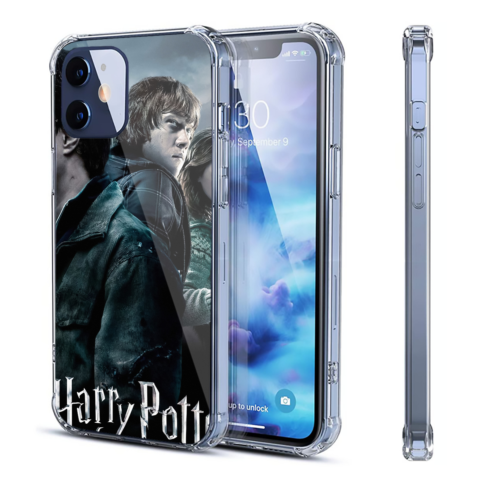 （画像用） Harry Potter ハリー・ポッターシリーズ 【iPhone 12シリーズ対応】透明スマホケース（クリアソフトケース）